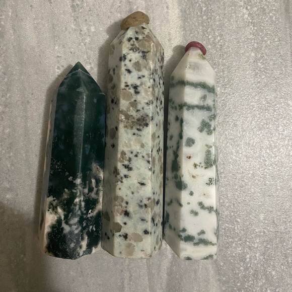 Jasper/moss agate bundle - Picture 6 of 6